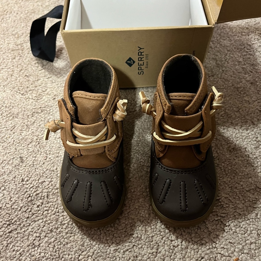 Baby Sperry boots